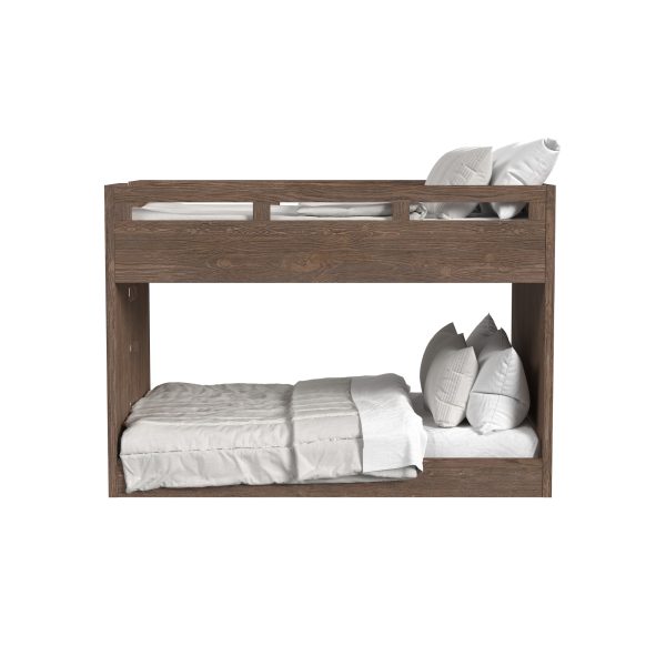 Carlson Full over Full Bunk Bed | Harvest Brown - Image 2