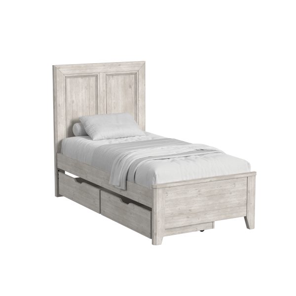 Carlson Twin Bed | Washed Linen - Image 3