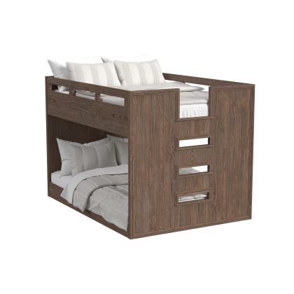 Carlson Full over Full Bunk Bed | Harvest Brown