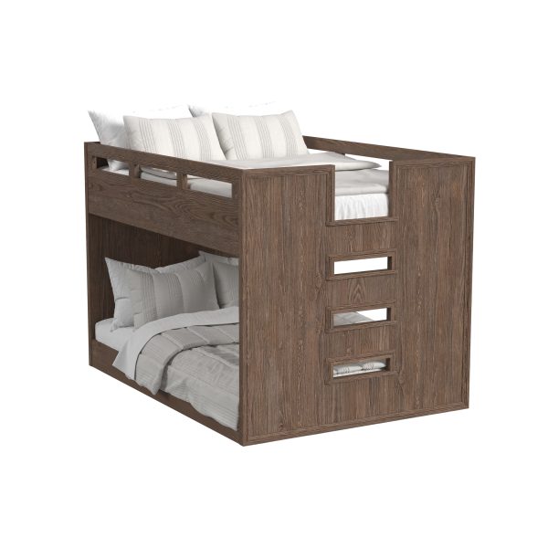 Carlson Full over Full Bunk Bed | Harvest Brown