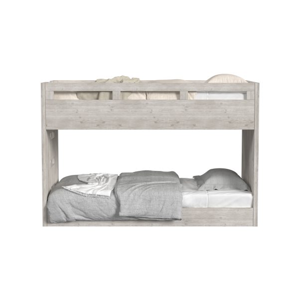 Carlson Twin over Twin Bunk Bed | Washed Linen - Image 2