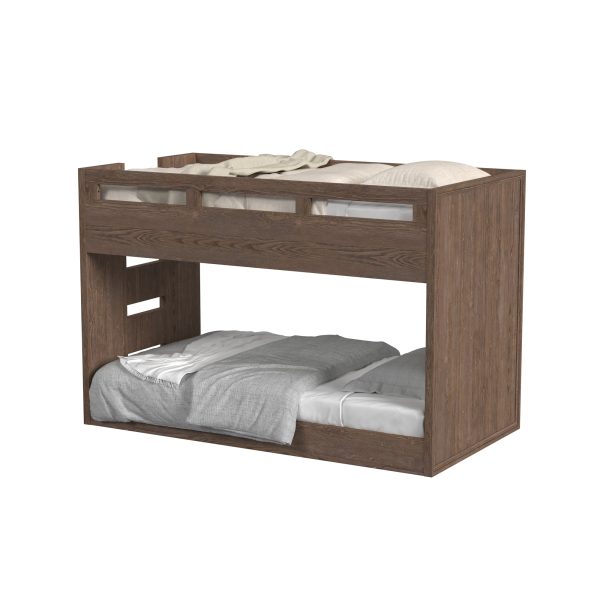 Carlson Twin over Twin Bunk Bed | Harvest Brown - Image 3