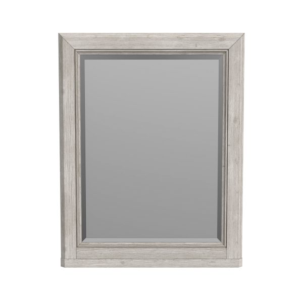 Carlson Mirror | Washed Linen - Image 2