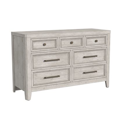 Carlson 7 Drawer Dresser | Washed Linen