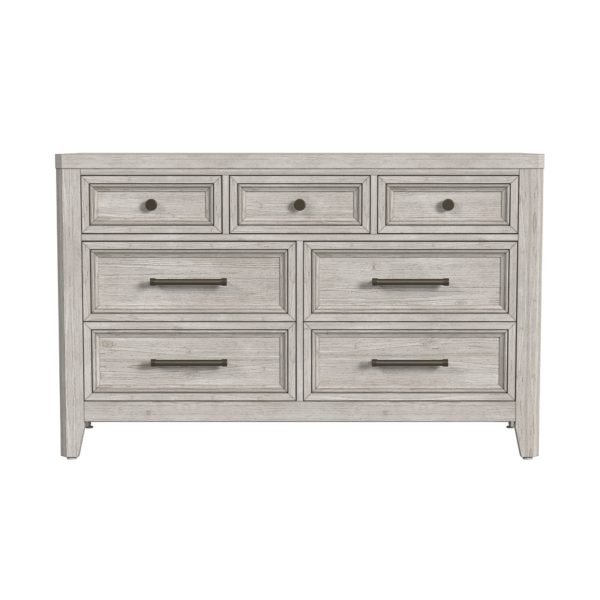 Carlson 7 Drawer Dresser | Washed Linen - Image 2