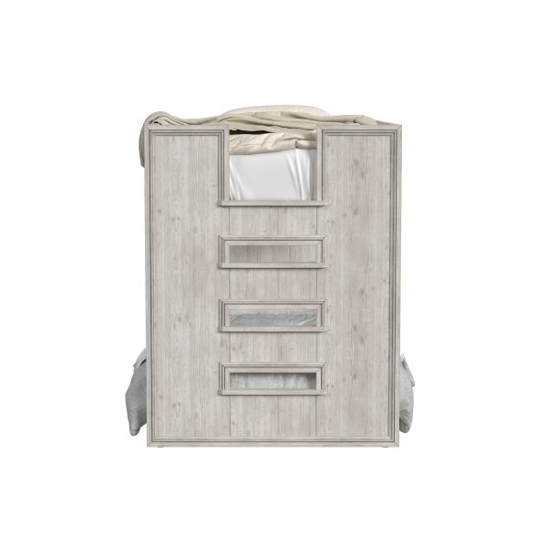 Carlson Twin over Twin Bunk Bed | Washed Linen - Image 4