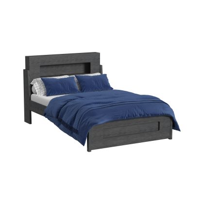 Darby Full Bed | Midnight Blue