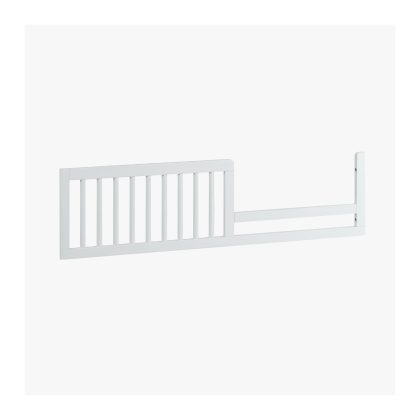 Modern Nursery Toddler Rail | White