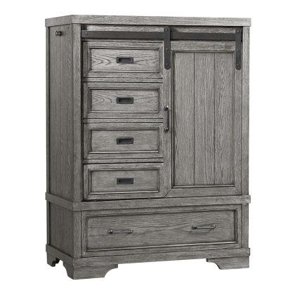 Foundry Chifferobe | Brushed Pewter