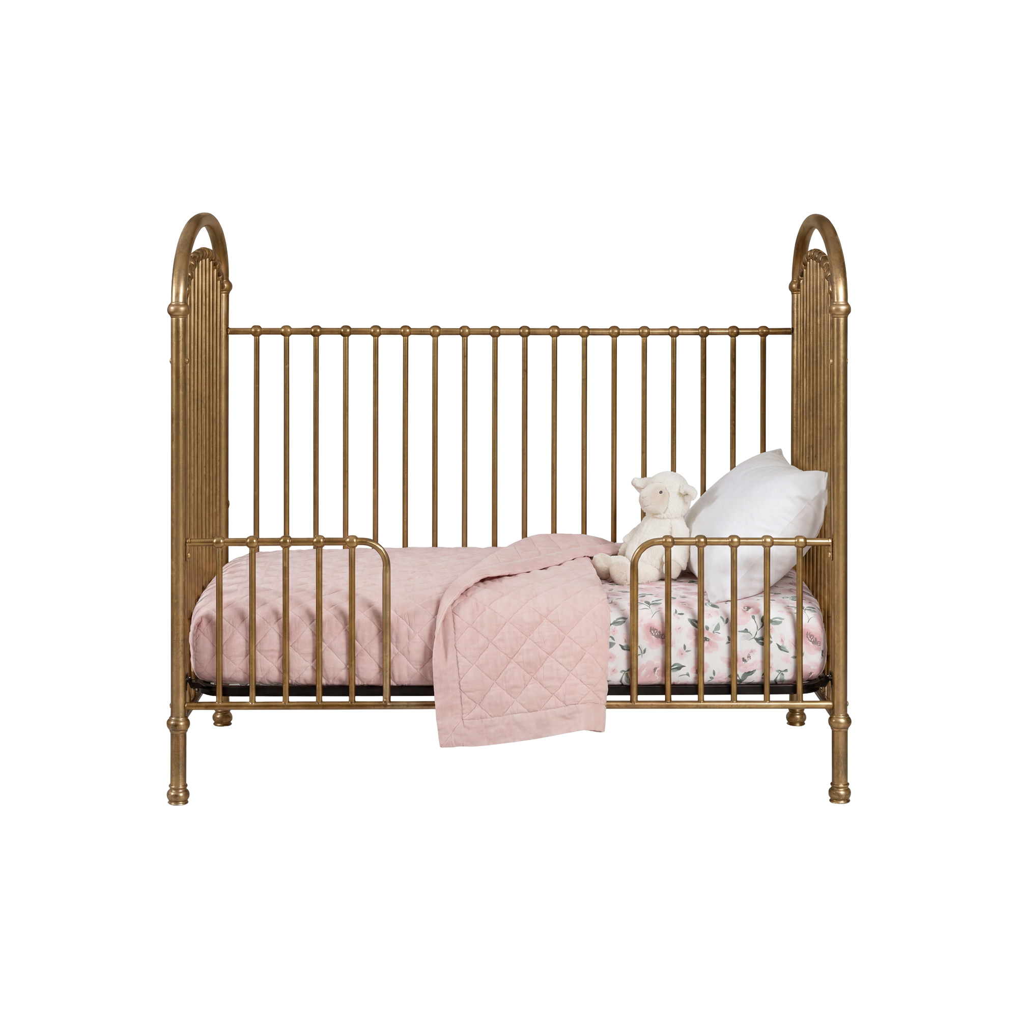 Olivia Metal Toddler Rail | Vintage Gold - Image 3