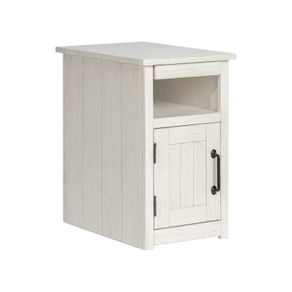 Westfield Chairside Table | Brushed White