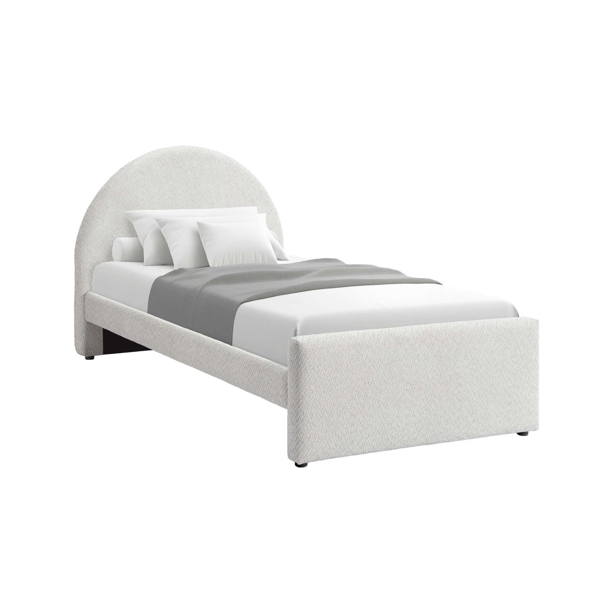 Norma Twin Upholstered Bed - Image 2