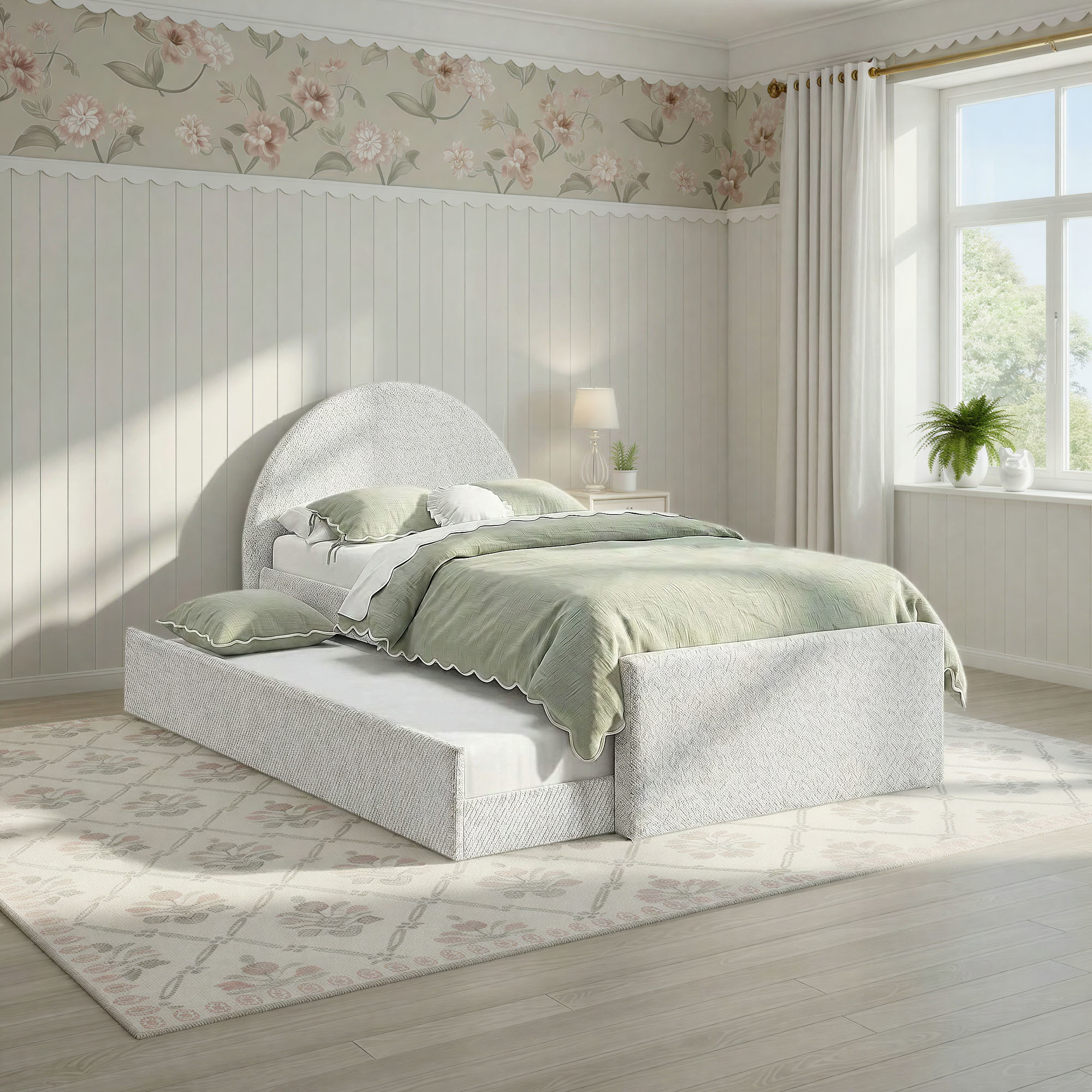 Norma Twin Upholstered Bed - Image 5