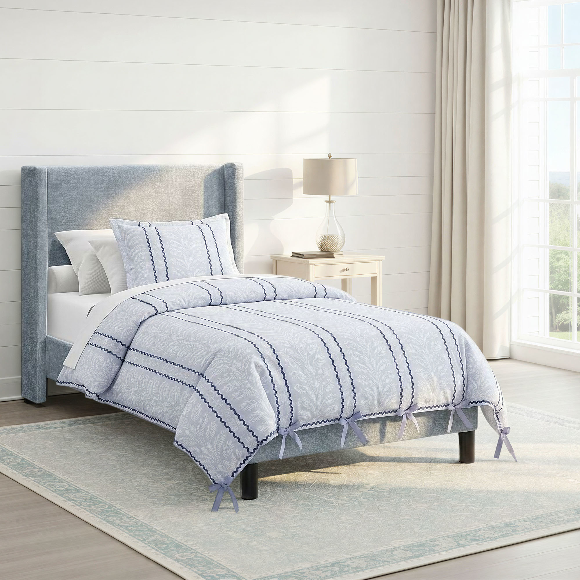 Juliet Twin Upholstered Bed - Image 4
