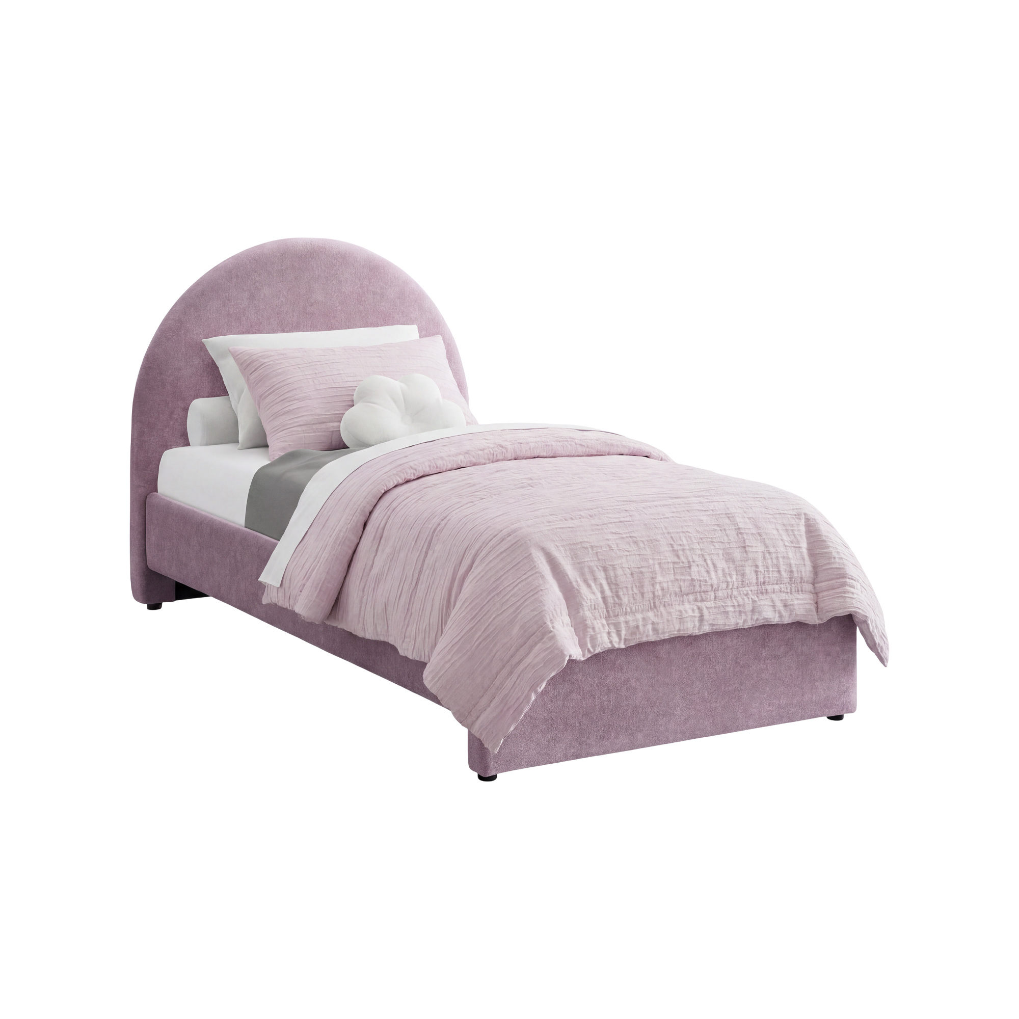 Mila Twin Upholstered Bed