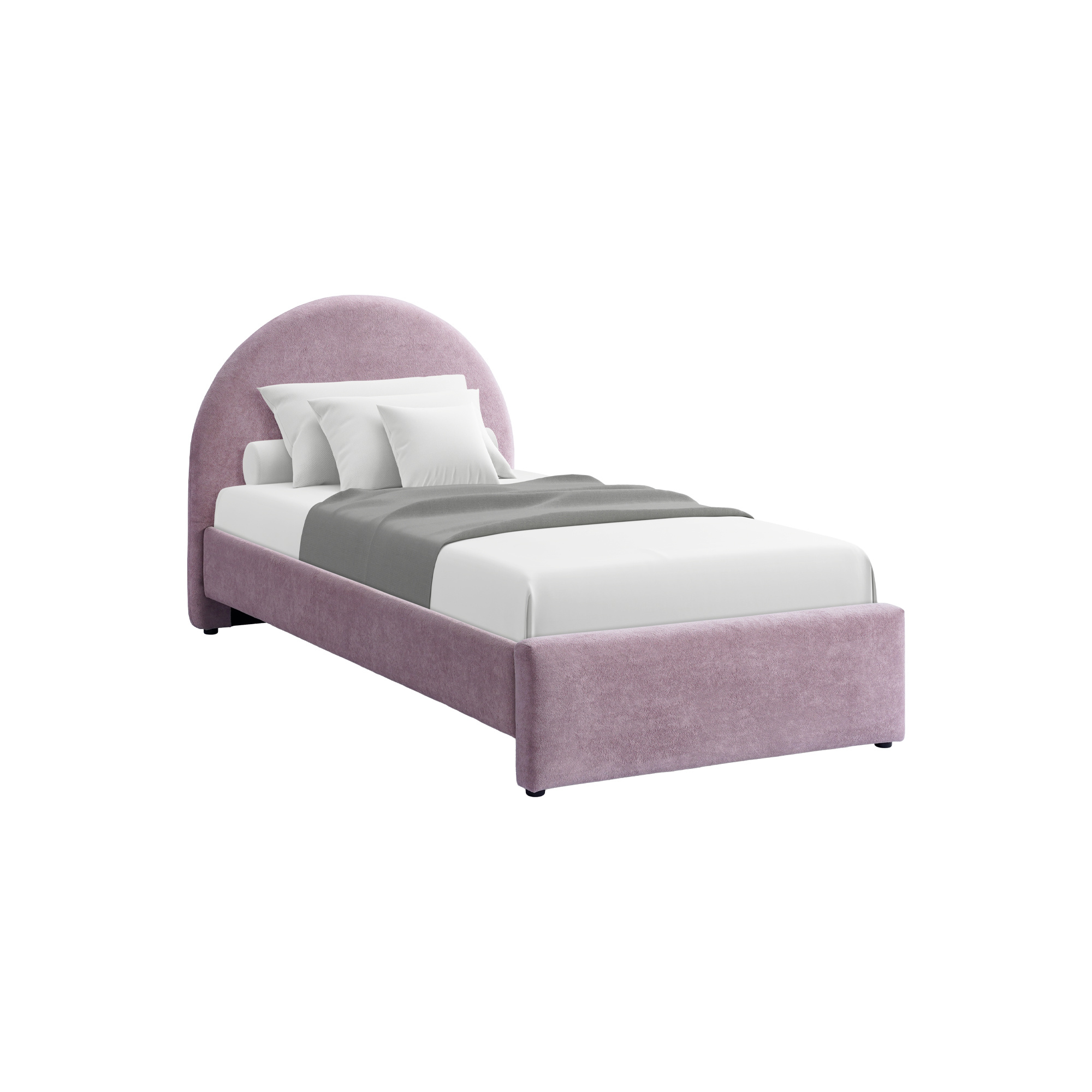 Mila Twin Upholstered Bed - Image 2