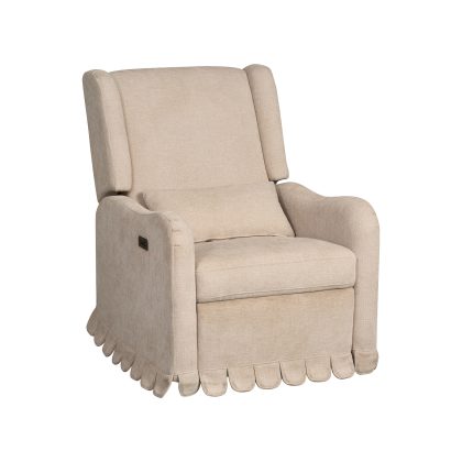 Eliana Power Swivel Glider | Ivory