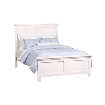 Westfield Full Bed | Brushed White
