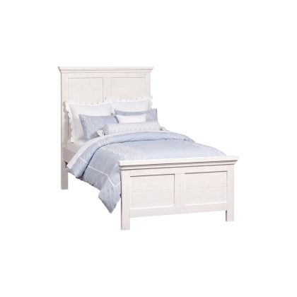 Westfield Twin Bed | Brushed White